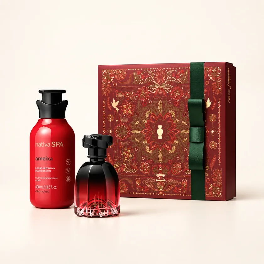 Kit Floratta Red Passion — O Boticário